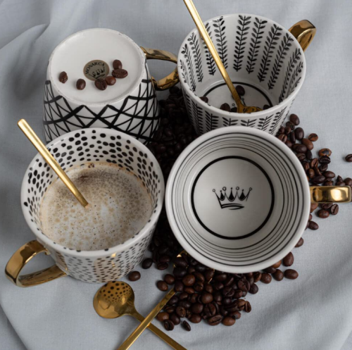 Porcelan coffee set