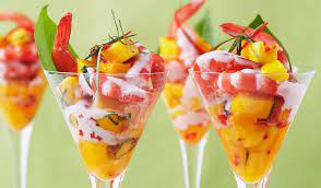 mango shrimp cocktail