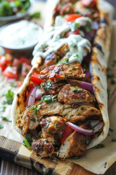 Grilled Chicken Shawarma