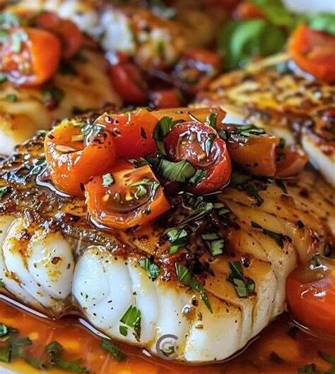 Delightful Cod Mediterranean Recipe